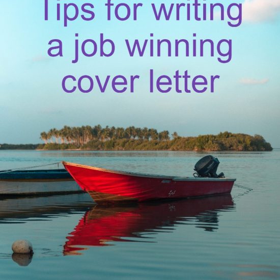 Tips for writing a job winning cover letter